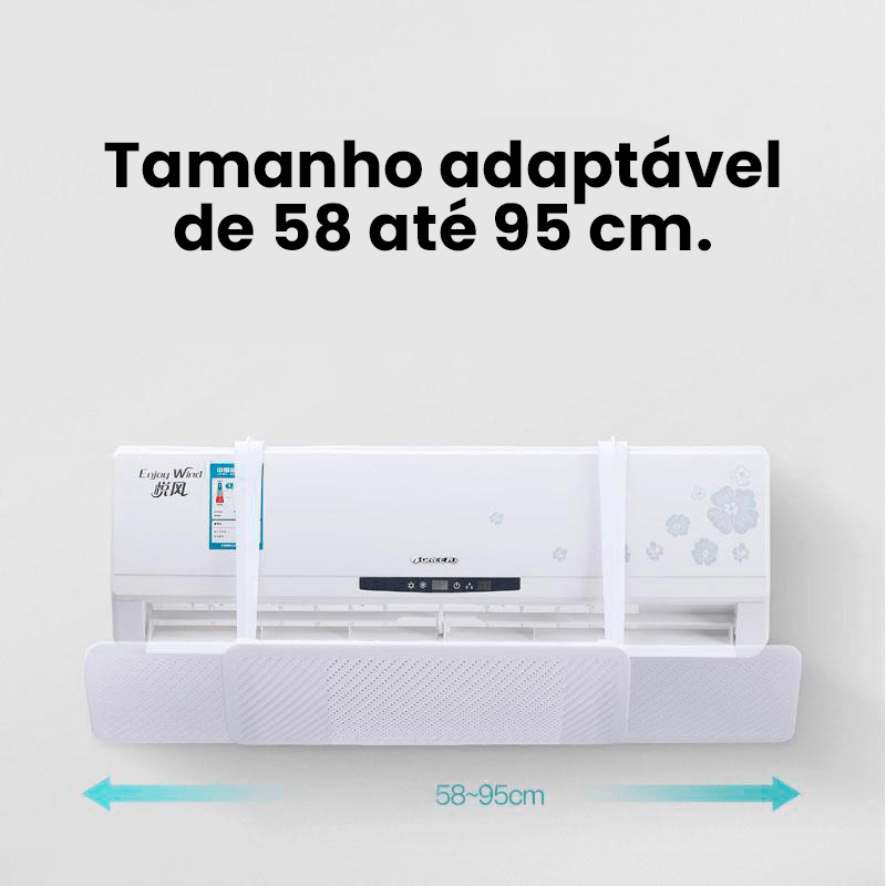 Defletor de Ar Condicionado Ajustável - Minha loja