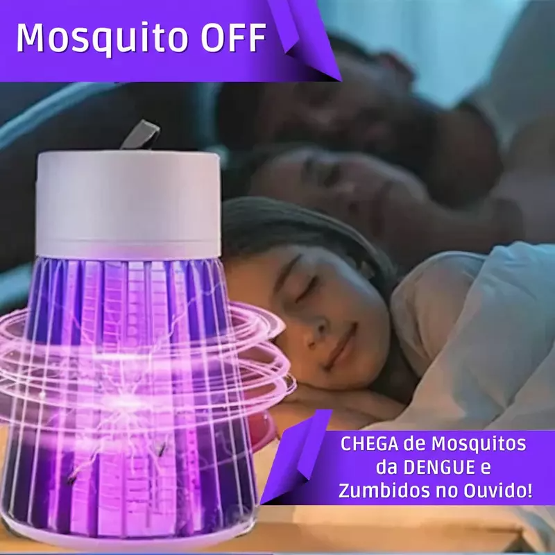 Mosquito OFF - Repelente USB Elétrico UV