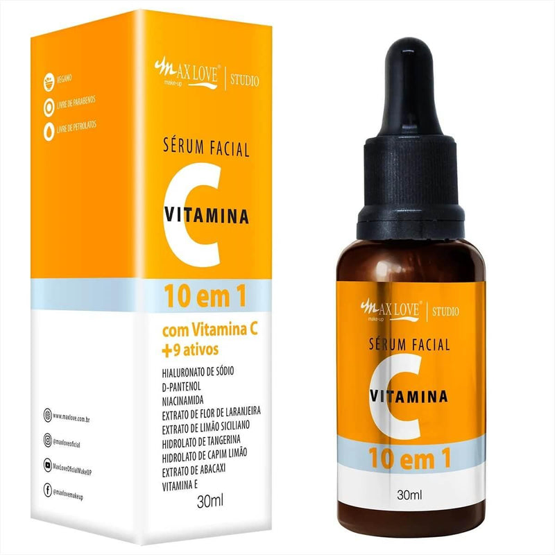 Sérum Facial Vitamina C 10 em 1 - Max Love - Minha loja